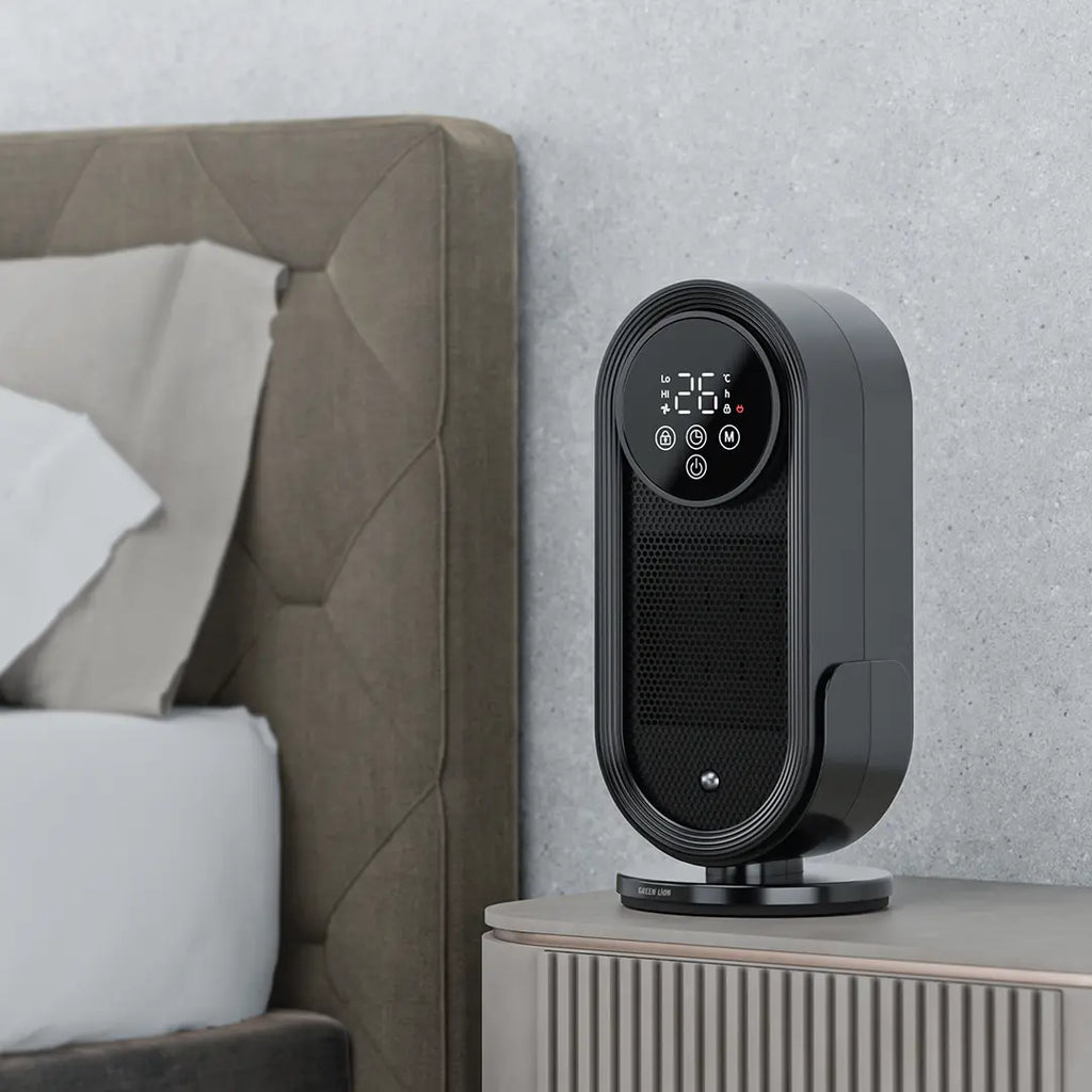 Green Lion Heater Lite with Remote Control 1500W Black Green Lion Heater Lite with Remote Control 1500W Black