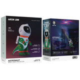 Green Lion Astronaut Galaxy Night Light Projector