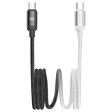 Green Lion 100W DUO COLOR BRAIDED USB-C TO USB-C CABLE