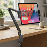 Green Lion Desk Mount Stand for Phones and Tablets - Black