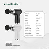Green Lion Mini Massage Gun 6 Speed Levels