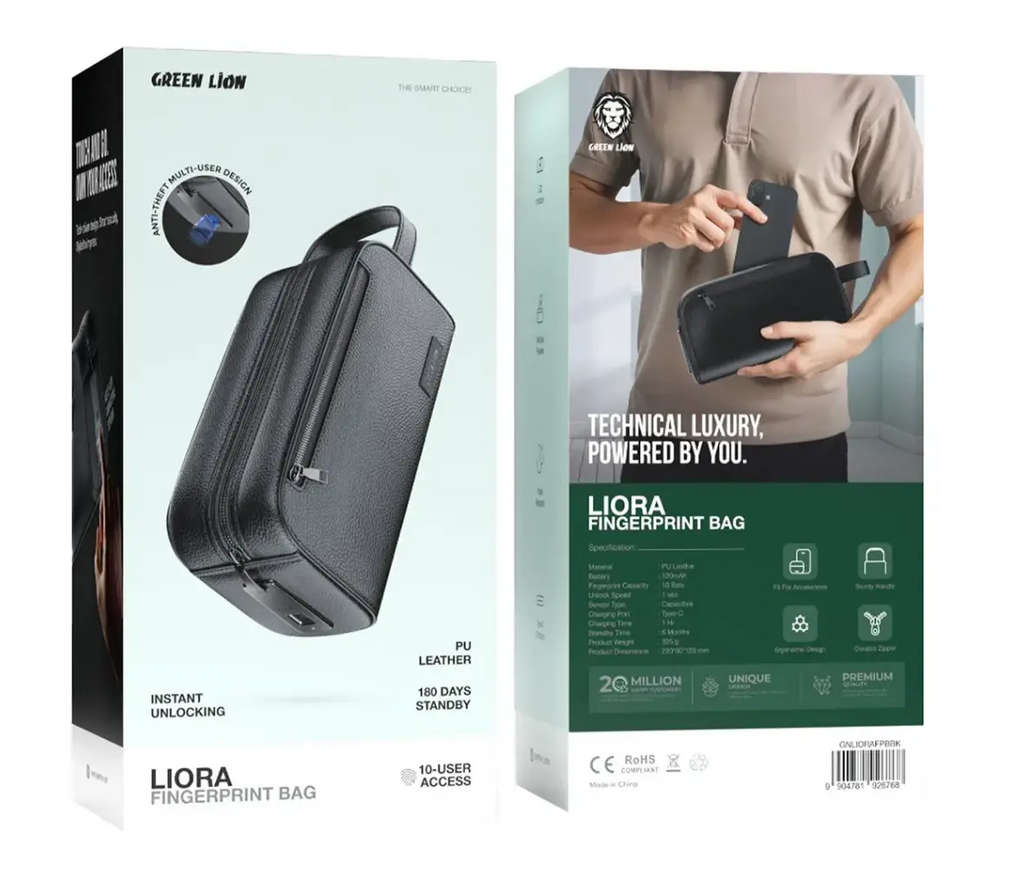 Green Lion Liora FingerPrint Bag Green Lion Liora FingerPrint Bag