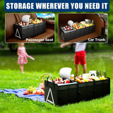 Green Lion Car Trunk Organizer 80L - Black