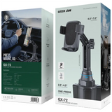 Green Lion GX-72 Car Cup Phone Holder - Black
