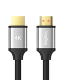VegGieg HDMI2.0 M/M Grey Metal Cable 4K/60HZ