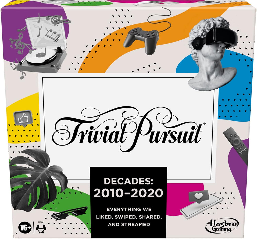 Hasbro Gaming - TRIVIAL PURSUIT DECADES 2010 TO 2020
