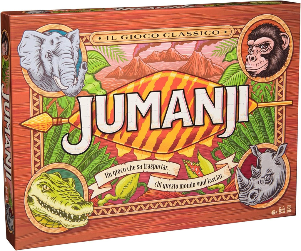 Hasbro Gaming - Jumanji Cardboard Hasbro Gaming - Jumanji Cardboard