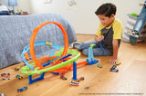 Hot Wheels Action Loop Cyclone Challenge Track Set & Toy Car