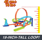 Hot Wheels Action Loop Cyclone Challenge Track Set & Toy Car