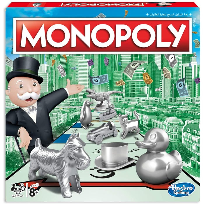Hasbro Gaming - Monopoly Classic (Arabic) Hasbro Gaming - Monopoly Classic (Arabic)