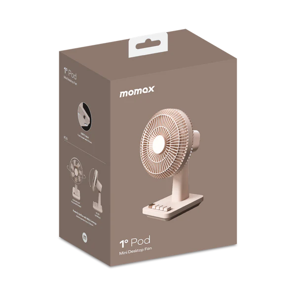 MOMAX 1°POD MINI DESKTOP FAN MOMAX 1°POD MINI DESKTOP FAN