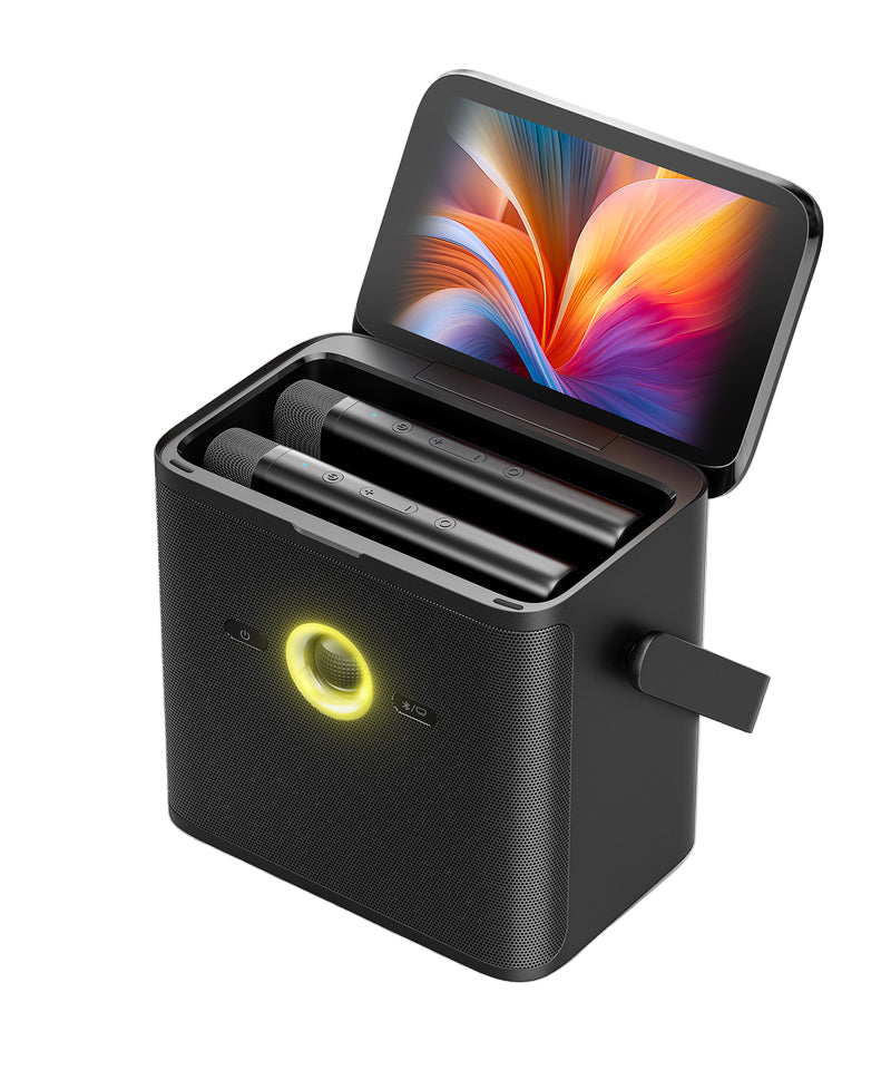 IKARAO S3 ALL-IN-ONE SMART PARTY SPEAKER 80W IN/OUT ALUM ALLOY HANDLE IKARAO S3 ALL-IN-ONE SMART PARTY SPEAKER 80W IN/OUT ALUM ALLOY HANDLE
