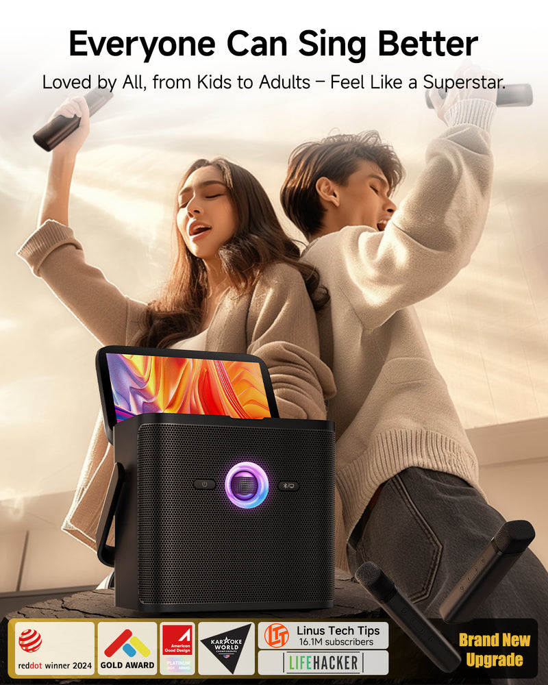 IKARAO S3 ALL-IN-ONE SMART PARTY SPEAKER 80W IN/OUT ALUM ALLOY HANDLE IKARAO S3 ALL-IN-ONE SMART PARTY SPEAKER 80W IN/OUT ALUM ALLOY HANDLE
