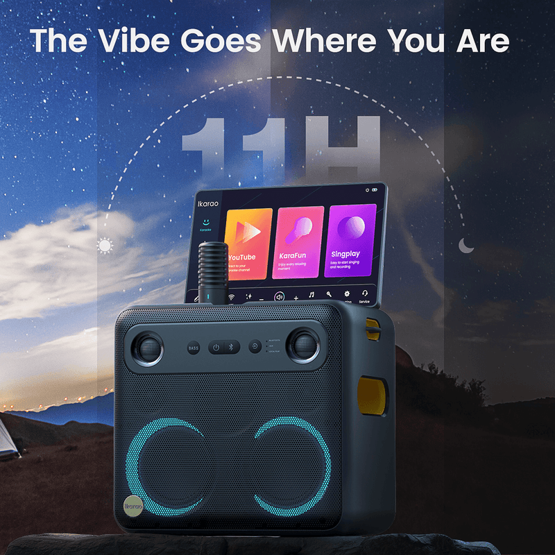 IKARAO X2 ALL-IN-ONE SMART PARTY SPEAKER 600 W STRAP IKARAO X2 ALL-IN-ONE SMART PARTY SPEAKER 600 W STRAP