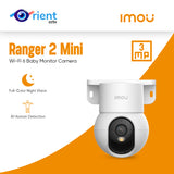 IMOU Ranger Mini 3K 5MP Indoor Pan-and-Tilt Wi-Fi Smart Security Camera