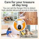 IMOU Ranger Mini 3K 5MP Indoor Pan-and-Tilt Wi-Fi Smart Security Camera
