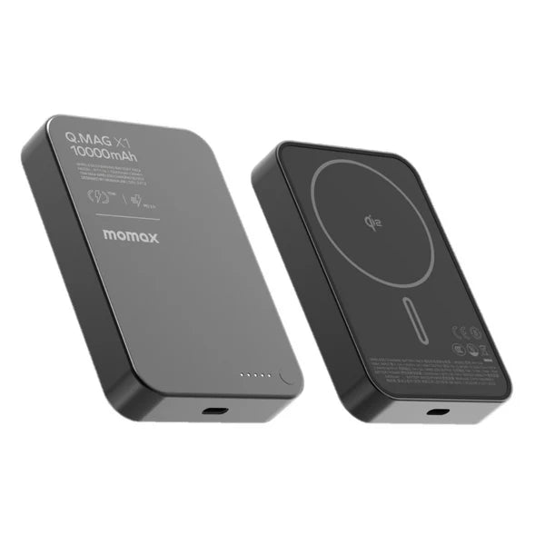 MOMAX Q.MAG X1 QI2 10000mAh GEN2 MAGSAFE WIRELESS POWER BANK MOMAX Q.MAG X1 QI2 10000mAh GEN2 MAGSAFE WIRELESS POWER BANK