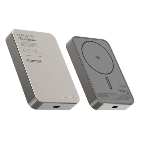 MOMAX Q.MAG X1 QI2 10000mAh GEN2 MAGSAFE WIRELESS POWER BANK MOMAX Q.MAG X1 QI2 10000mAh GEN2 MAGSAFE WIRELESS POWER BANK