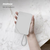 MOMAX 1-POWER X 10000mAh POWER BANK WITH USB-C CABLE