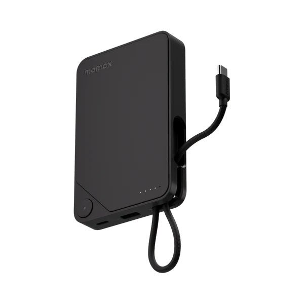 MOMAX 1-POWER X 10000mAh POWER BANK WITH USB-C CABLE MOMAX 1-POWER X 10000mAh POWER BANK WITH USB-C CABLE