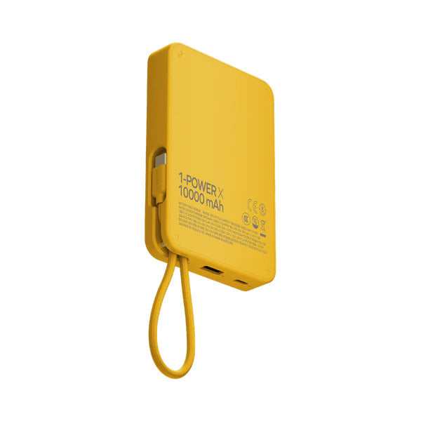 MOMAX 1-POWER X 10000mAh POWER BANK WITH USB-C CABLE MOMAX 1-POWER X 10000mAh POWER BANK WITH USB-C CABLE