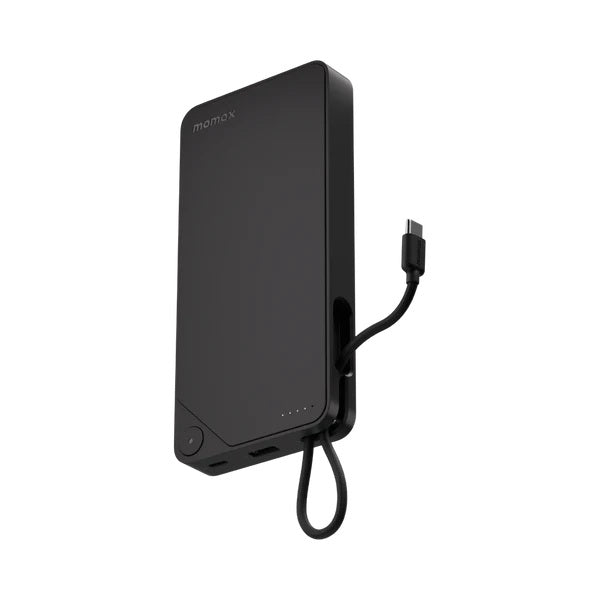 MOMAX 1-POWER X 20000mAh POWER BANK WITH BUILT-IN USB-C CABLE MOMAX 1-POWER X 20000mAh POWER BANK WITH BUILT-IN USB-C CABLE