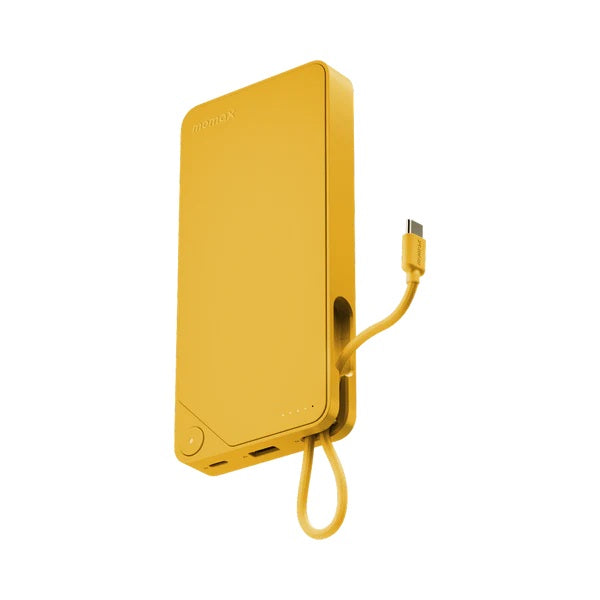 MOMAX 1-POWER X 20000mAh POWER BANK WITH BUILT-IN USB-C CABLE MOMAX 1-POWER X 20000mAh POWER BANK WITH BUILT-IN USB-C CABLE