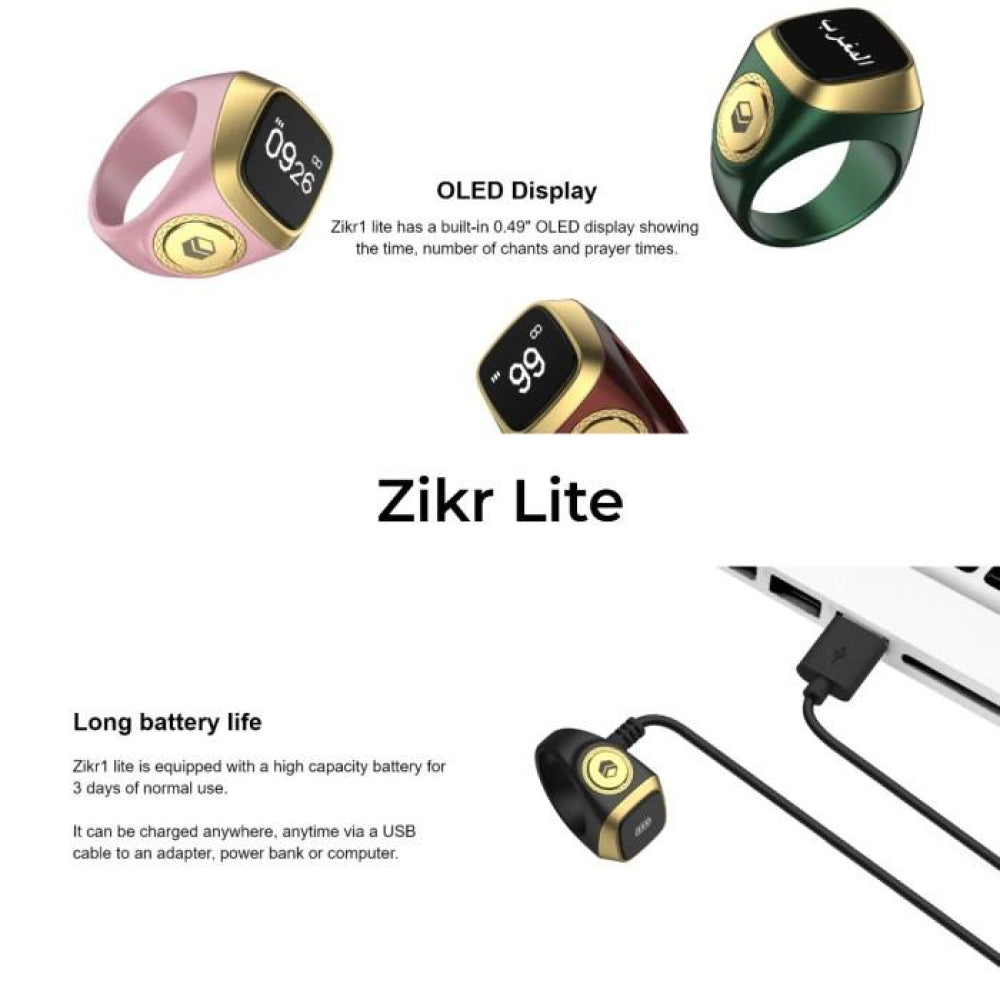 IQIBLA SMART ZIKR RING (E 01) IQIBLA SMART ZIKR RING (E 01)