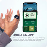 iQIBLA Smart Zikr Ring,OLED Display,Bluetooth,5 Times Azan Reminder - (Jood J01)