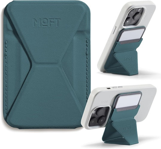 Moft Snap-on Phone Stand & Wallet MOVASƒ?› - MagSafe Compatible Moft Snap-on Phone Stand & Wallet MOVASƒ?› - MagSafe Compatible
