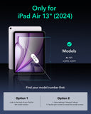 ESR Armorite Screen Protector, Compatible with iPad Air 13 (2024), 2 Pack