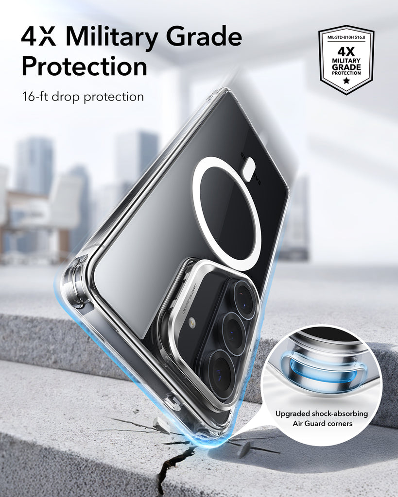 ESR Classic Hybrid Stash Stand S26, Clear ESR Classic Hybrid Stash Stand S26, Clear