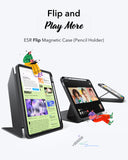 ESR Flip Magnetic Case (Pencil Holder), Compatible with iPad 10/11(A16)