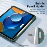 ESR Rebound Pencil Case, Compatible with iPad Air 11 inch, Air 10.9 (5th/4th Gen), Forest Green