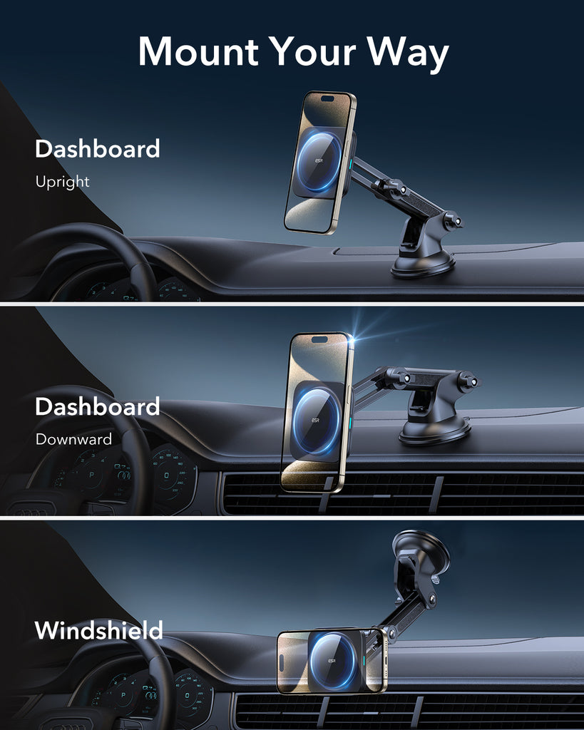 ESR Halo Lock Dashboard Wireless Charger ESR Halo Lock Dashboard Wireless Charger