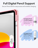 ESR Flip Magnetic Case (Pencil Holder), Compatible with iPad 10/11(A16)