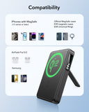 ESR Qi2 MagSlim Kickstand Power Bank - 10000 mAh