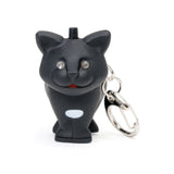 KIKKERLAND CAT LED KEYCHAIN CARDED