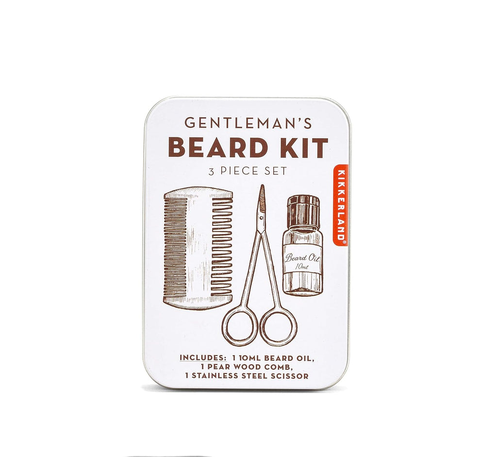 KIKKERLAND Gentleman's Beard Kit KIKKERLAND Gentleman's Beard Kit