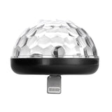 KIKKERLAND IPHONE DISCO LIGHT BLACK