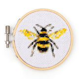 KIKKERLAND MINICROSS STITCH EMBROIDERY-BEE