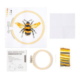 KIKKERLAND MINICROSS STITCH EMBROIDERY-BEE