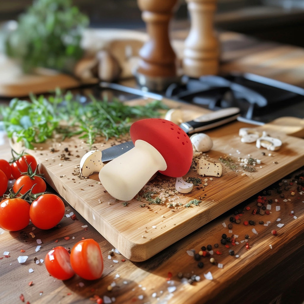Kikkerland Mushroom Herb Infuser Kikkerland Mushroom Herb Infuser