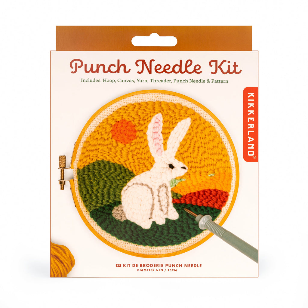 Kikkerland - Hare Punch Needle Kikkerland - Hare Punch Needle