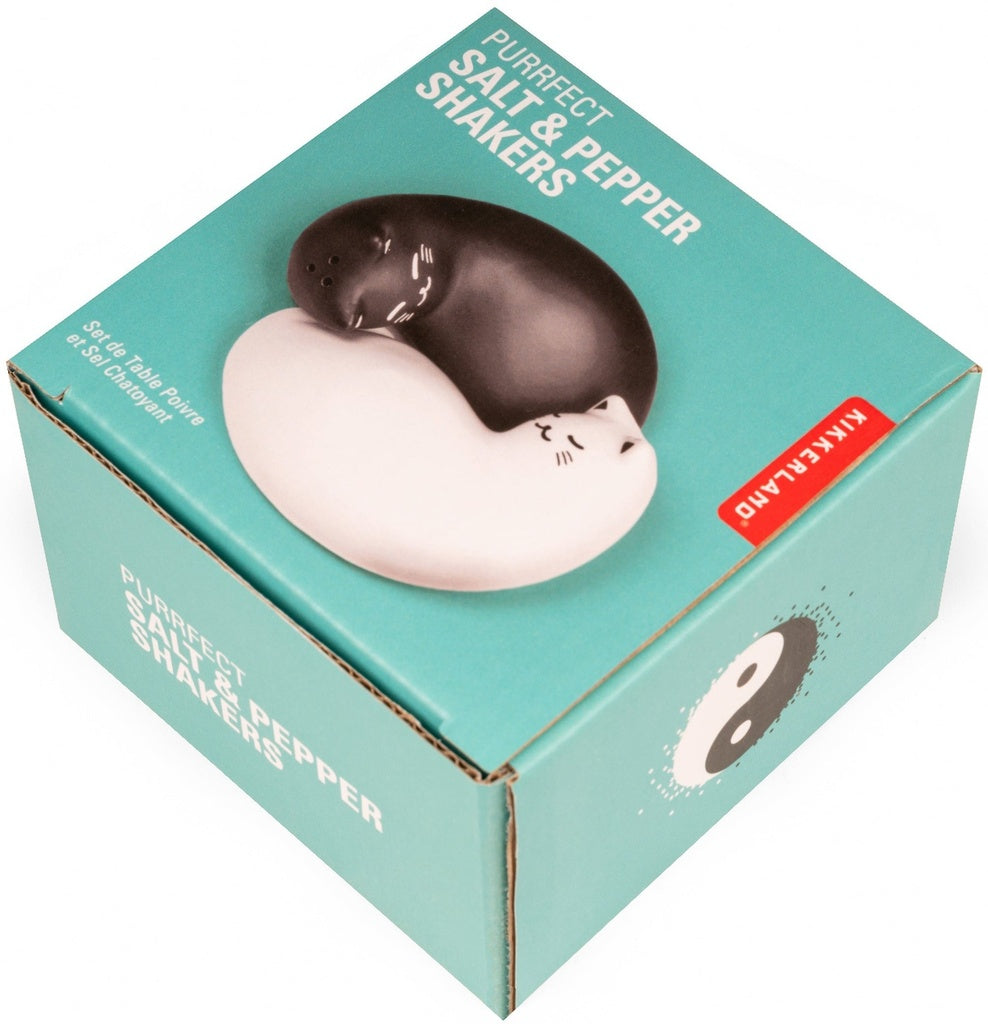 Kikkerland Cat Salt And Pepper Shakers