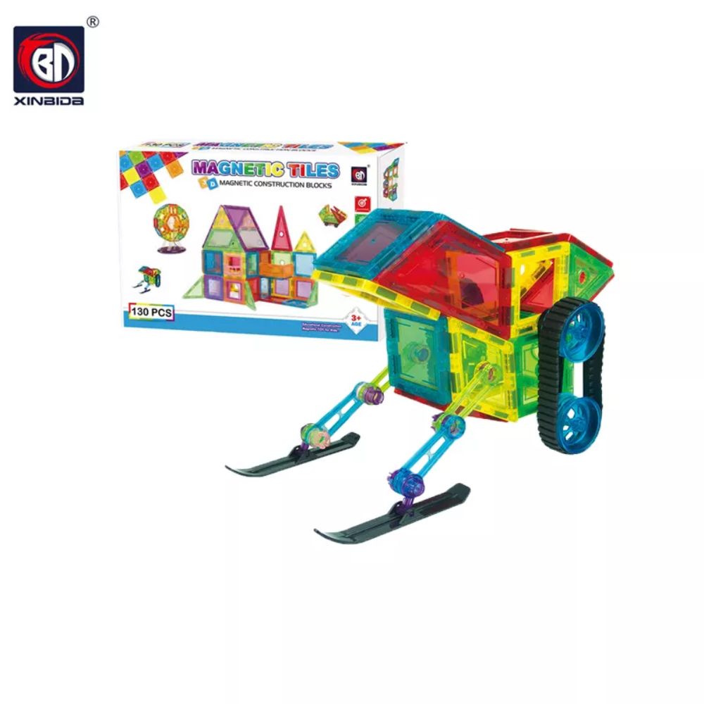 Magnetic blocks - 130 pcs Magnetic blocks - 130 pcs
