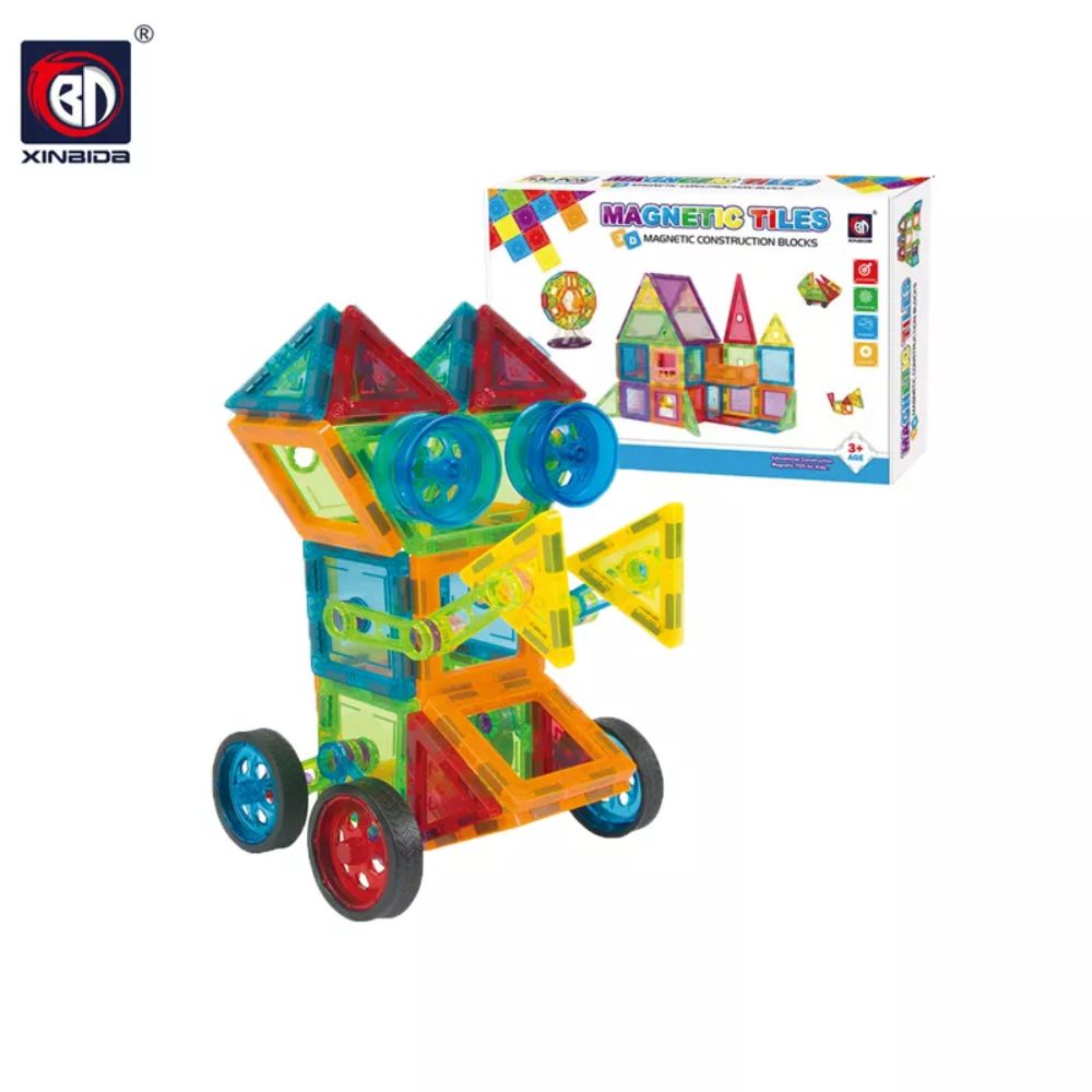 Magnetic blocks - 130 pcs Magnetic blocks - 130 pcs