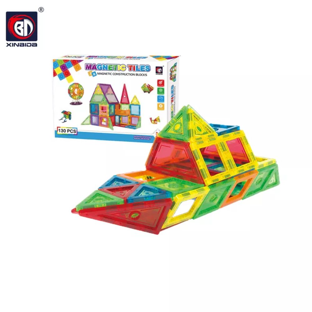 Magnetic blocks - 130 pcs Magnetic blocks - 130 pcs