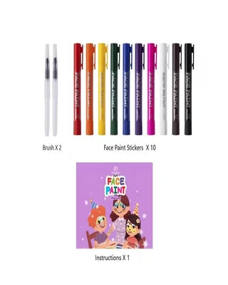 KIKKERLAND FACE PAINT 10 COLOURS KIKKERLAND FACE PAINT 10 COLOURS