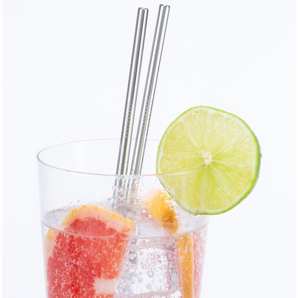 KIKKERLAND STAINLESS STEEL STRAWS KIKKERLAND STAINLESS STEEL STRAWS